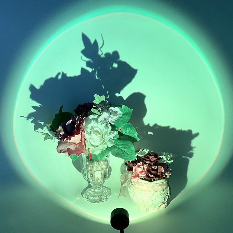 DuskNest Golden Hour Sunset Lamp - Ambient Room Lighting