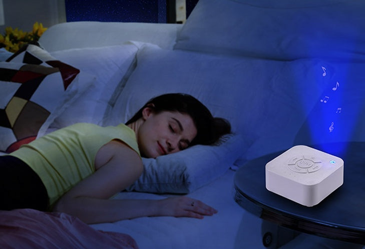 DuskNest Portable White Noise Machine - Deep Sleep Sound Therapy