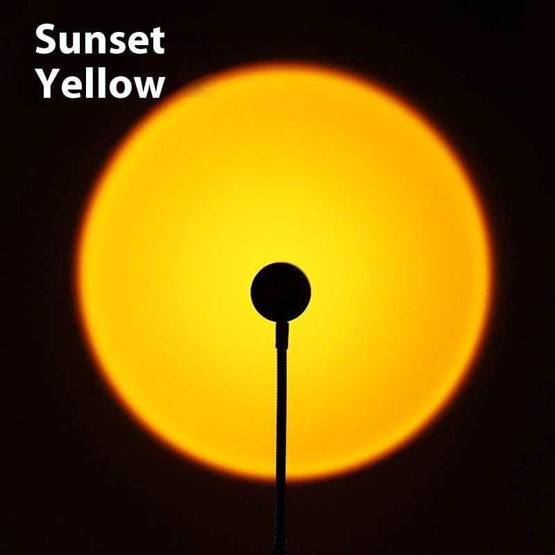 DuskNest Golden Hour Sunset Lamp - Ambient Room Lighting