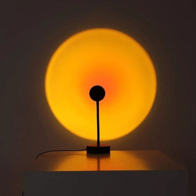 DuskNest Golden Hour Sunset Lamp - Ambient Room Lighting