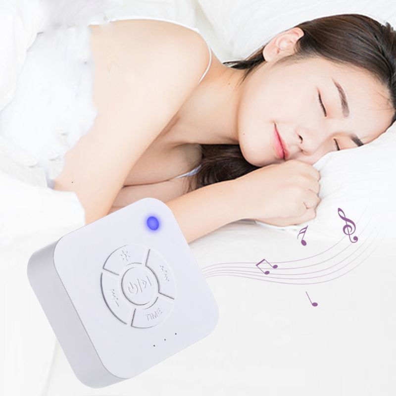 DuskNest Portable White Noise Machine - Deep Sleep Sound Therapy