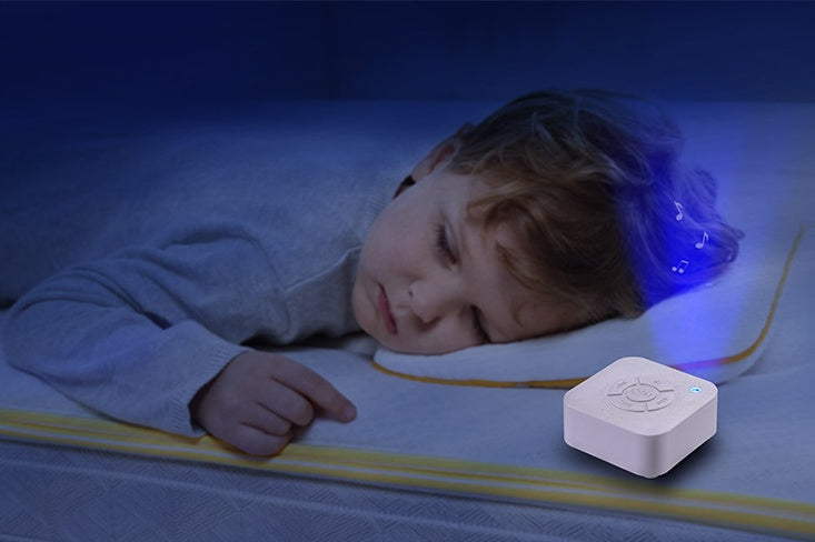 DuskNest Portable White Noise Machine - Deep Sleep Sound Therapy